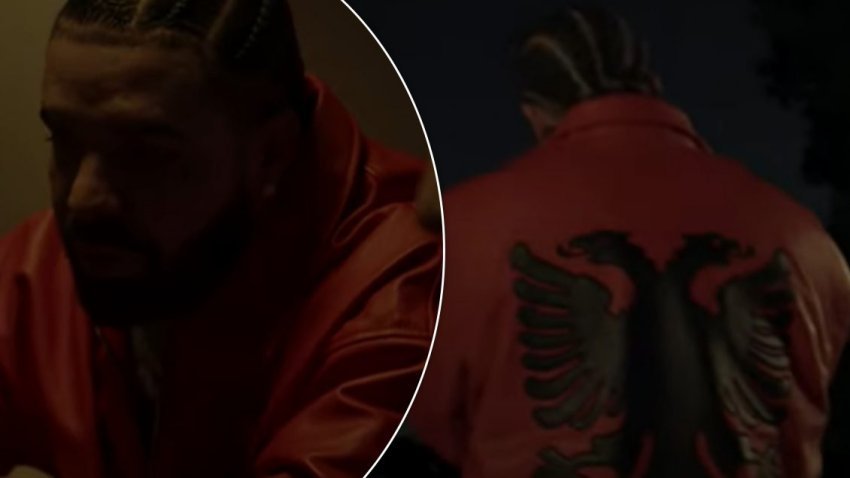 drake befason serish shqiptaret pasi permendi prishtinen tani shfaqet me flamurin kuq e zi ne videoklipin e polar opposites 65678d9be8a18
