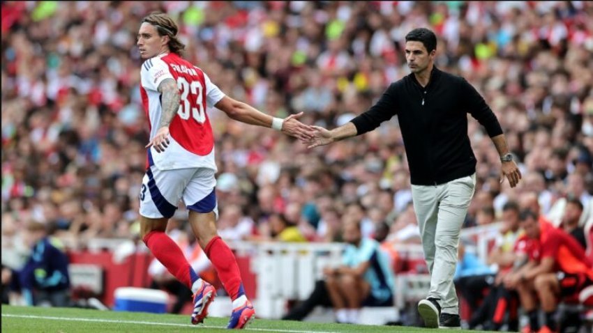 arteta tregon arsyen pse calafiori nuk debutoi ne ligen premier 66c1a262db580