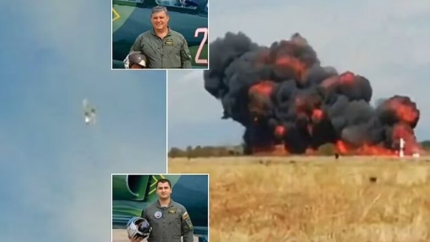 rrezohet aeroplani gjate stervitjes ushtarake ne bullgari humbin jeten dy pilotet publikohen pamjet rreqethese 66e8769c9278c