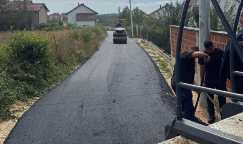 vazhdojne punimet rruget ne fshatrat e drenasit po asfaltohen 66e951d18fef6
