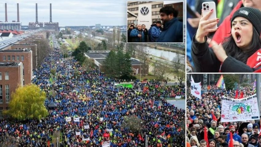 punetoret e volkswagen ne greve dyoreshe per shkak te njoftimit per ulje pagash dhe mbyllje te fabrikave 674e49e327f72