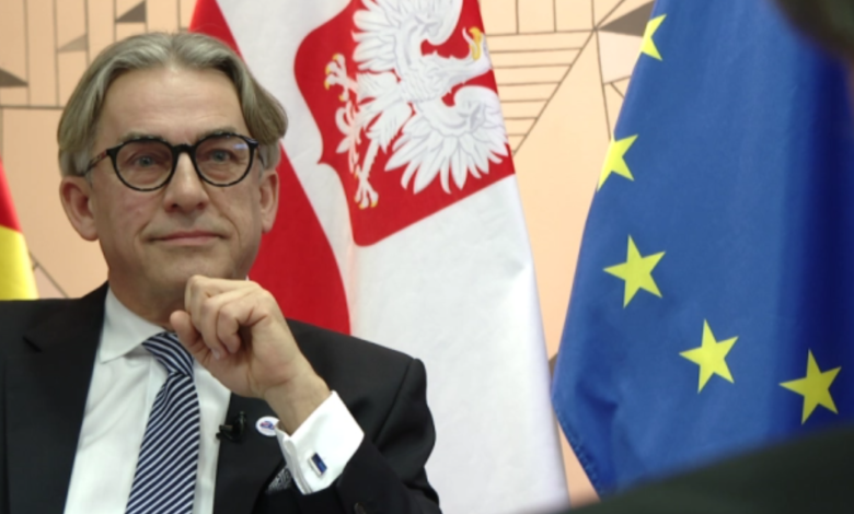 ambasadori i polonise ne shkup punojme per afrimin e qendrimeve mes shkupit dhe sofjes 6820d1f4ed650