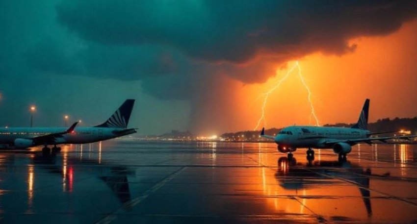 hungaria goditet nga stuhia dhe rrebeshet e shiut aeroporti i budapestit pezullon perkohesisht fluturimet 686c5bc8e685c