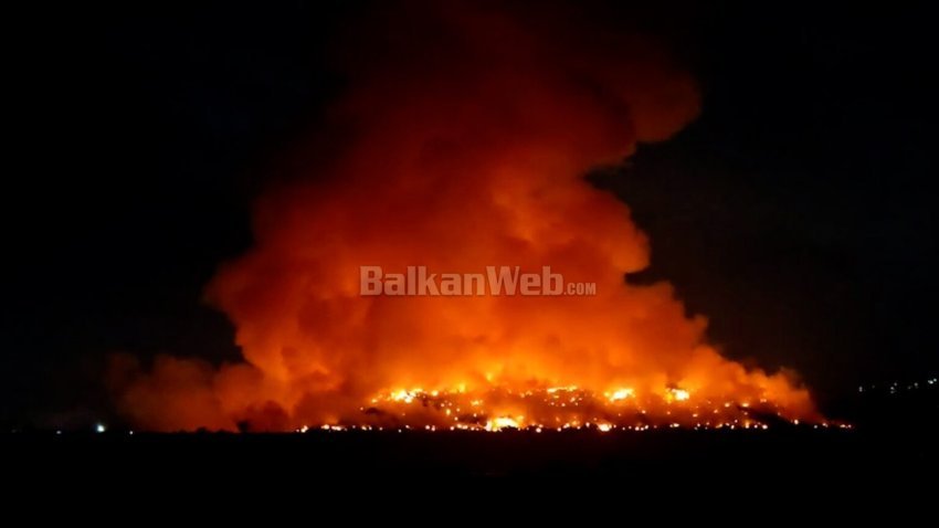 landfilli i elbasanit prej pese ditesh ne flake qytetaret perballen cdo dite me tymin toksik 6868d646537fe