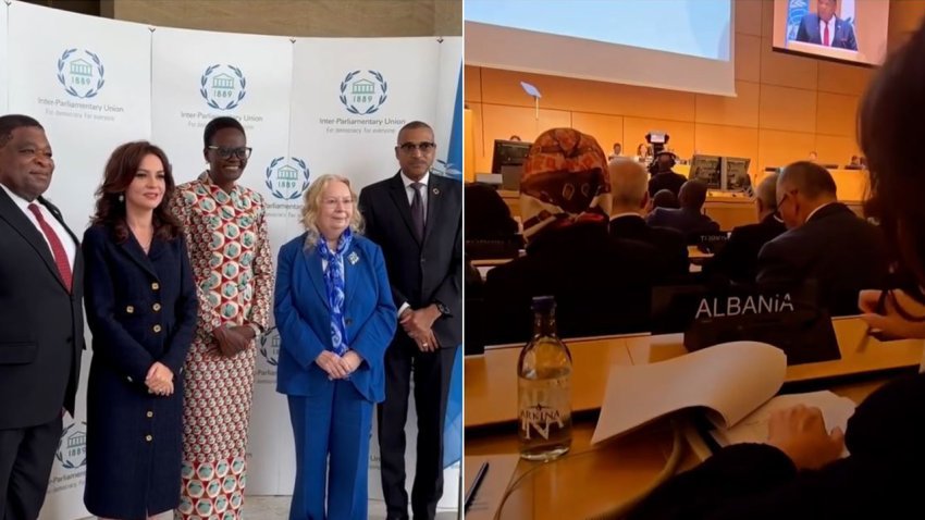pritje ne pallatin e kombeve te bashkuara ne gjeneve elisa spiropali merr pjese ne konferencen e kryeparlamentareve te unionit nderparlamentar 6888ead447a99