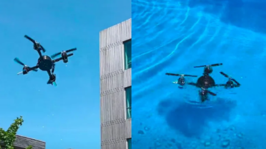 studentet ndertojne nje dron hibrid qe mund te fluturoje te zhytet ne uje dhe te ngrihet perseri ne ajer 68846ade5e549