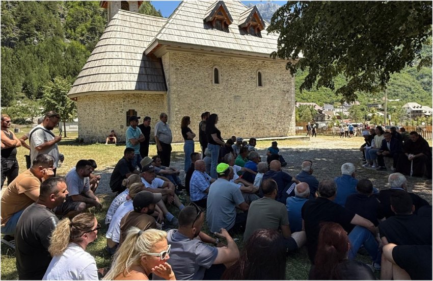 te ndalohet aksioni shembja e ndertimeve pa leje mblidhet kuvendi i burrave ne theth duam dialog 6873b6b79ad42