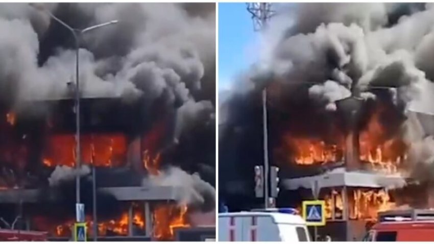 tragjedi ne rostov te rusise digjet qendra tregtare me drone ushtarake humbin jeten dy persona 688254e873c78