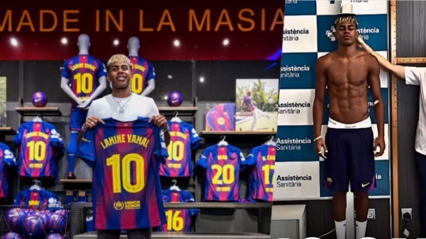 yamal ka kaluar gjitha parashikimet mesohet se sa cm eshte rritur qe nga debutimi me barcelonen 687cd56f14f17