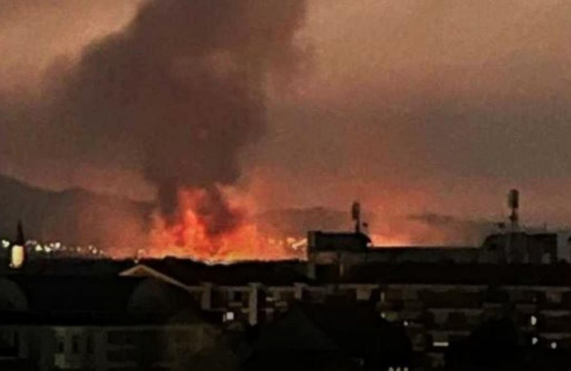 zjarr i madh ne fshatin vaksince te likoves 6880176719cb9