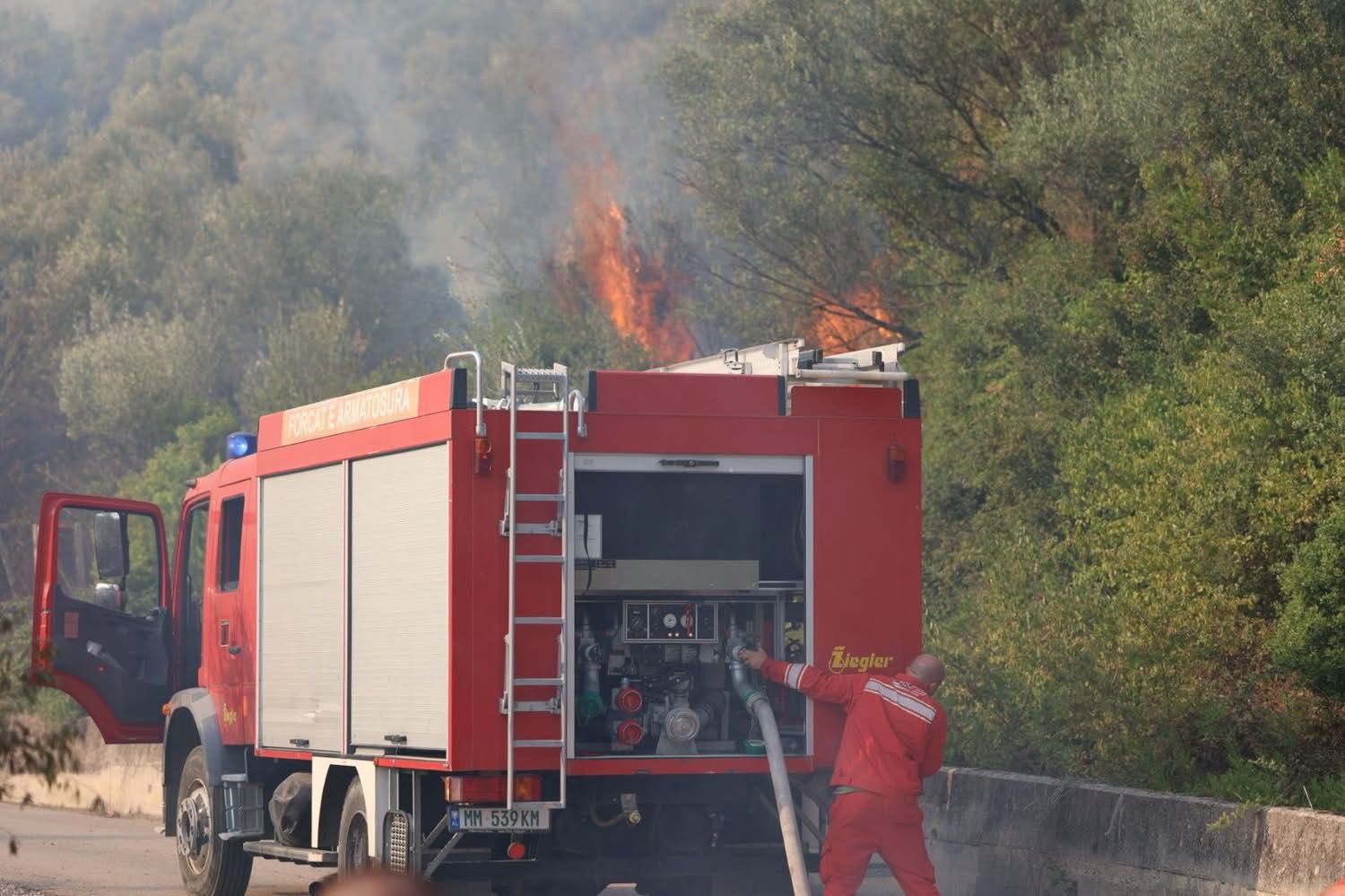 zjarrvenia ne disa qarqe policia arreston dhe procedon 12 shtetas 688631e275c2e