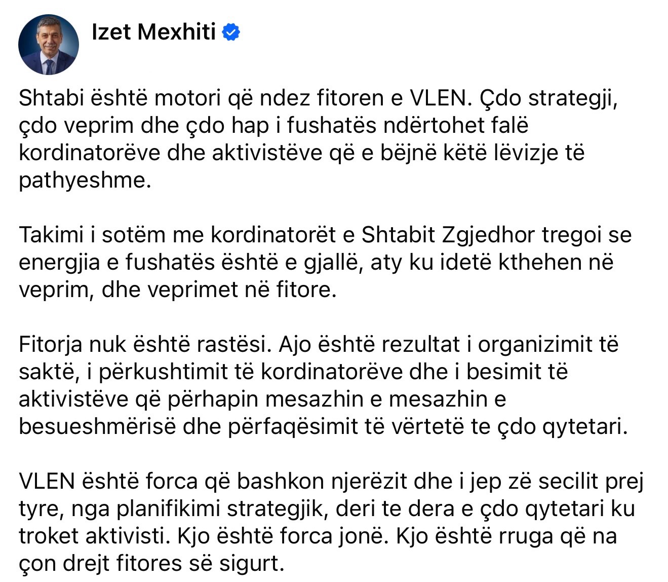 Mexhiti: Shtabi i VLEN-it është zemra që pompon fitoren e madhe në Çair! (FOTO) 2 IMG 8897