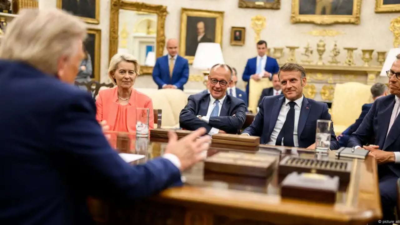 Analiza e DW: A mund të mbështetet BE tek SHBA pas samitit në Uashington? 1 analiza e dw a mund te mbeshtetet be tek shba pas samitit ne uashington 68a8216a24d91