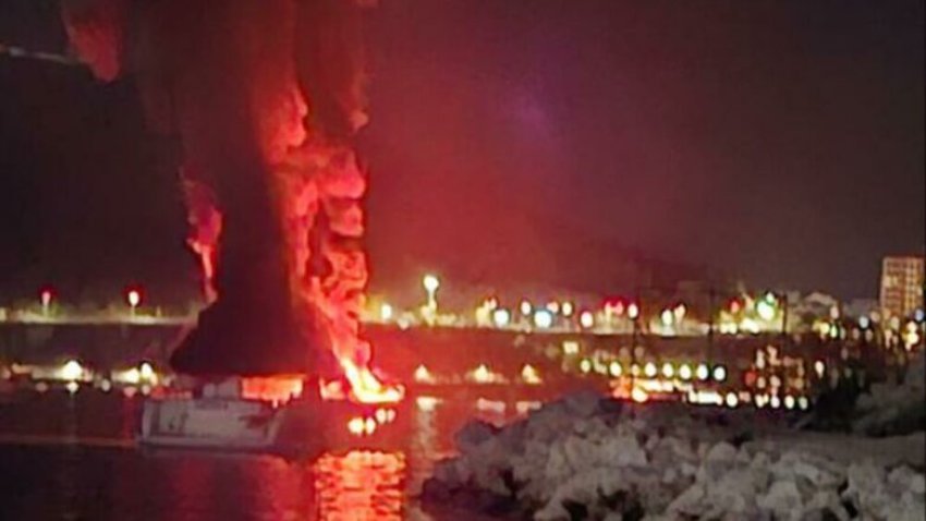 jahti i nje biznesmeni perfshihet nga zjarri ne portin e budves 68a24d13c4fa4