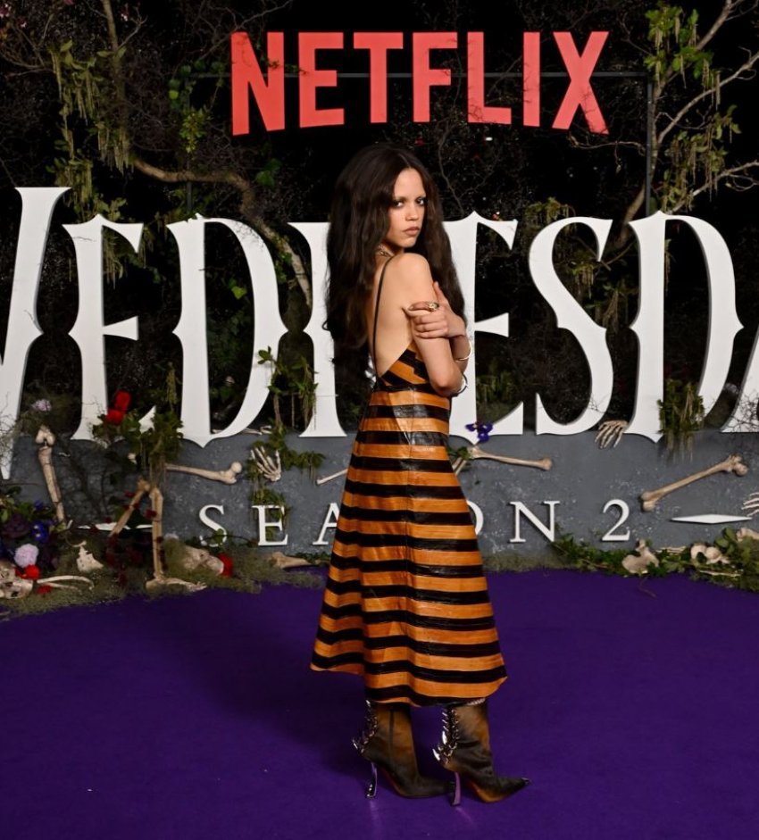 jenna ortega promovon sezonin e dyte te wednesday ne sydney 68a238f201b47