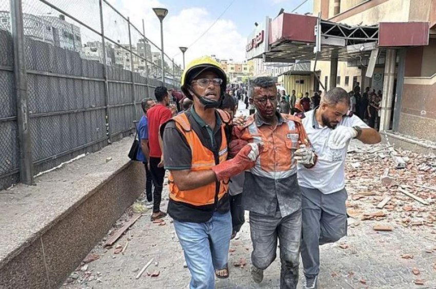 kater gazetare midis 15 te vdekurve ne sulmin izraelit ndaj spitalit ne gaza 68ac30539a1b3