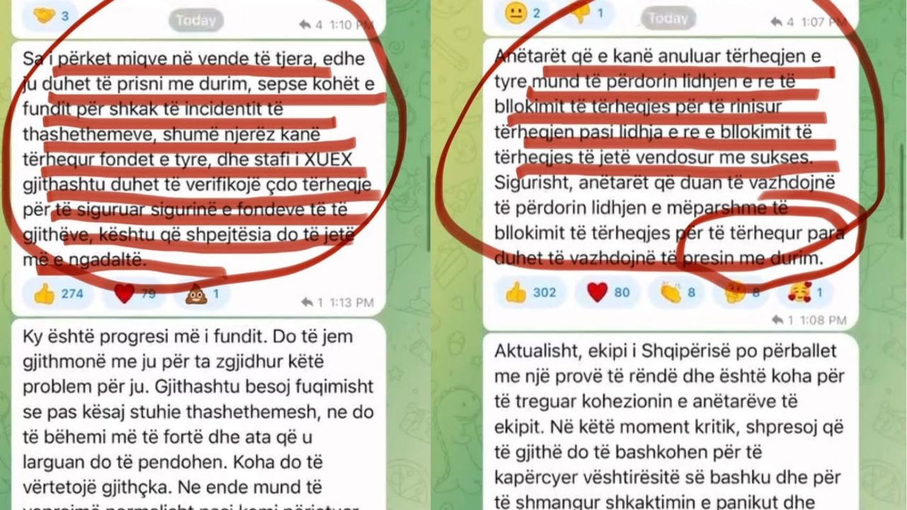 kemi nje sulm hakerash prisni me durim te merrni parate skemat piramidale online brace publikon mesazhet nga grupi ne telegram krimi i mashtrimit dhe grabitjes po konsumohet i pl 68b4a5aa41d26