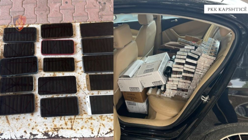 kontrabandoi mallra nga greqia arrestohet ne flagrance 57 vjecari ne kapshtice i sekuestrohen celulare pije alkoolike dhe cigare pa fature 68a1db21f2259