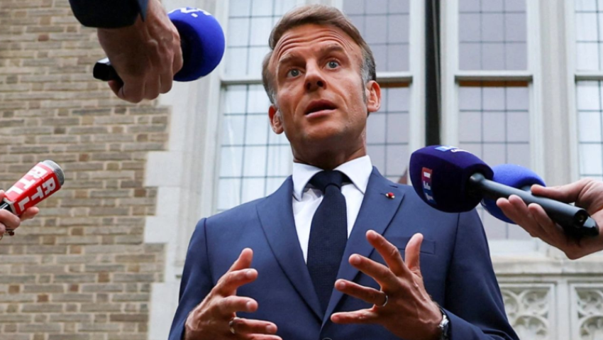 macron reagon ndaj kercenimeve te trump per tarifen mbi sektorin e teknologjise be duhet te shqyrtoje hakmarrjen 68b0411eec81a