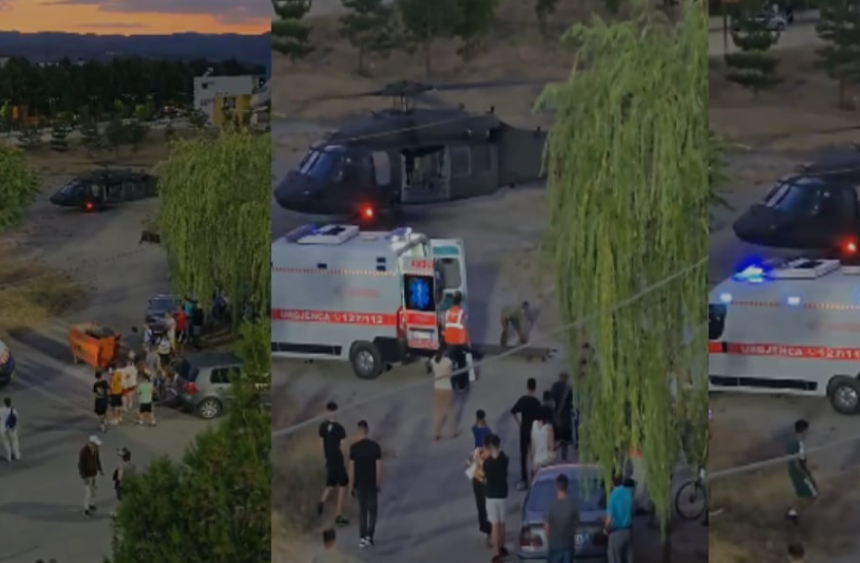 mjeti perfundoi jashte rruges niset drejt traumes shoferi qe u aksidentua ne korce 688e6f4d67890