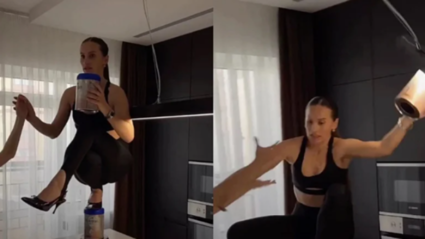 Një influencuese ruse theu shpinën pasi u përpoq të bënte një trend duke qëndruar me taka mbi një kavanoz 2 nje influencuese ruse theu shpinen pasi u perpoq te bente nje trend duke qendruar me taka mbi nje kavanoz 68924b0344658