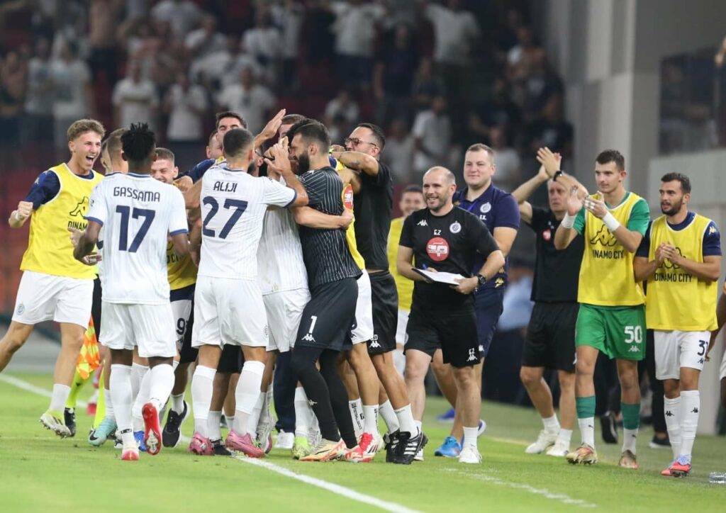 Përmbysje spektakolare në shtesë, Dinamo mund gjigantët kroatë të Hajduk Split dhe kualifikohet në play off-et e Conference League 3 permbysje spektakolare ne shtese dinamo mund gjigantet kroate te hajduk split dhe kualifikohet ne play off et e conference league 689e594f1cff8