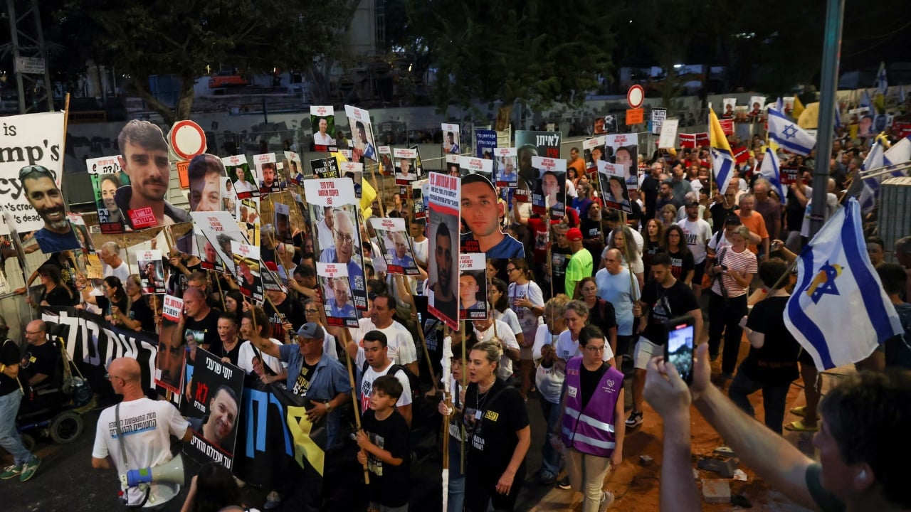 Tel Avivi, Jerusalemi dhe aeroporti Ben Gurion, Izraeli në kaos nga protestat masive kundër Netanyahut dhe ofensivës në Gaza 1 tel avivi jerusalemi dhe aeroporti ben gurion izraeli ne kaos nga protestat masive kunder netanyahut dhe ofensives ne gaza 68ae102761f4c