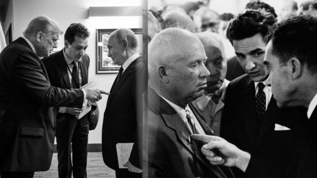 trump dhe putin rikrijojne momentin e luftes se ftohte te perbashketat dhe ndryshimet nga perplasja nixon hrushov 68a18a07beced