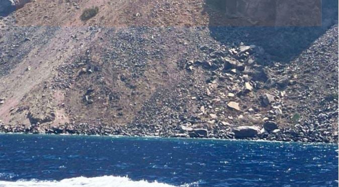 video rreshqitje toke ne santorini reja e pluhurit mbulon zonen ja cfare thone ekspertet 68a4b98ccd3aa