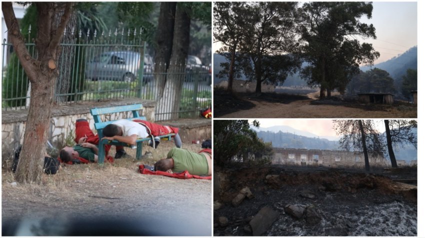 Zjarret masive në Delvinë, qytetarët kalojnë natën në rrugë! 10 persona kërkojnë ndihmë mjekësore nga asfiksi 2 zjarret masive ne delvine qytetaret kalojne naten ne rruge 10 persona kerkojne ndihme mjekesore nga asfiksi 689c40b94657f