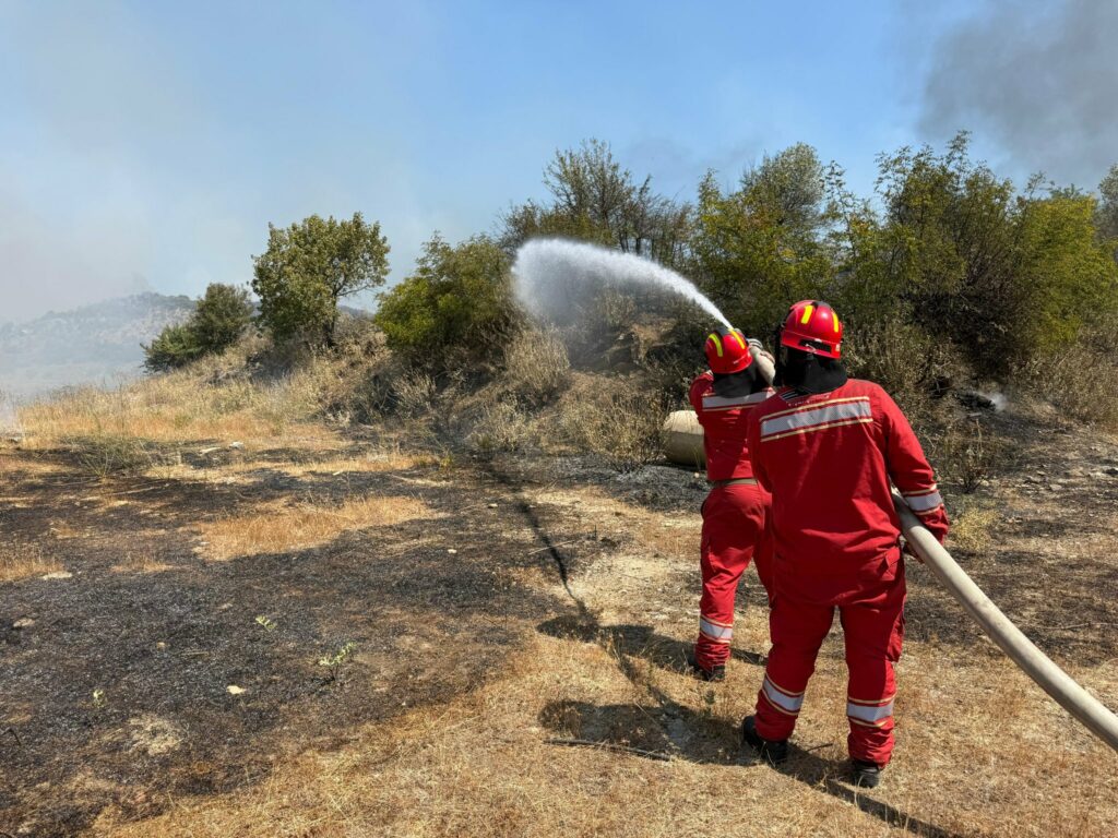 Zjarri në Lekël të Tepelenës vihet nën kontroll, përballja me flakët në dy drejtime 3 zjarri ne lekel te tepelenes vihet nen kontroll perballja me flaket ne dy drejtime 689a30c43a0d4
