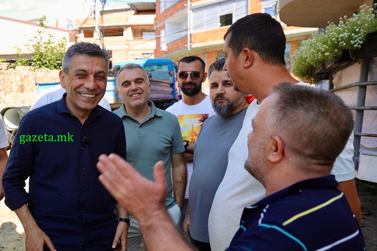 Mexhiti me videon e mëngjesit paralajmëron përfundimin e projektit të radhës në Çair (VIDEO) 1 IZET MEXHITI 2 3