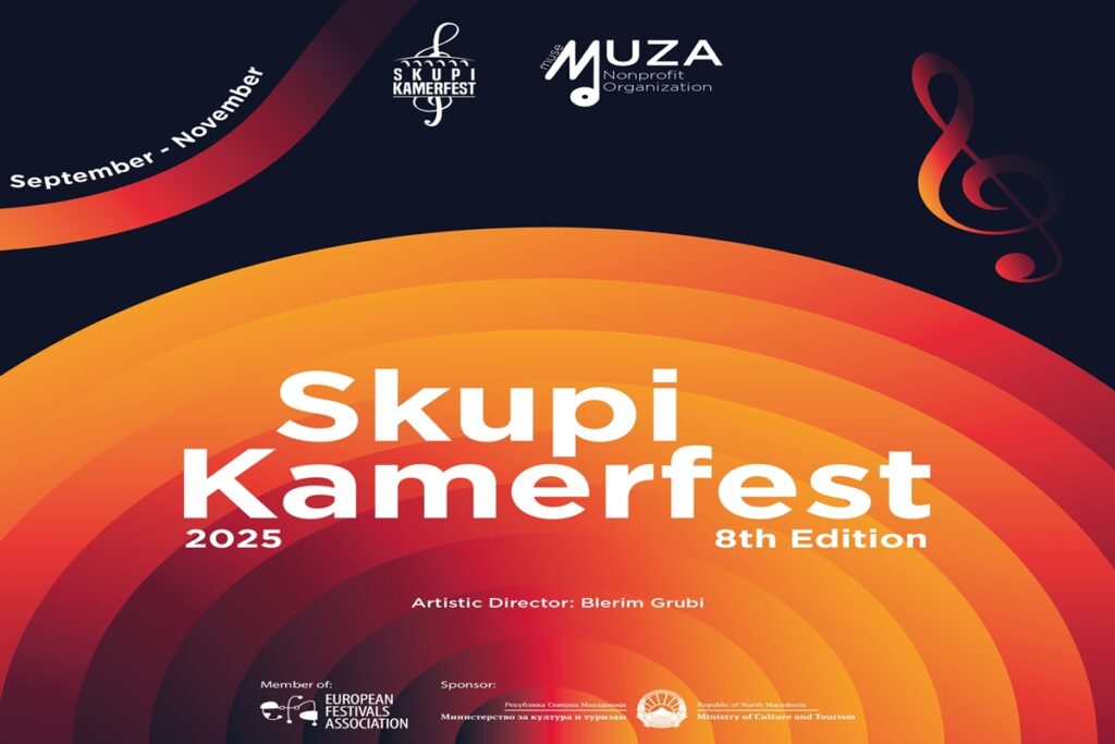 Skupi KamerFest rikthehet me edicionin e 8-të! Shkupin e pushton muzika kamertale nga artistë ndërkombëtarë 3 SHKUPI KAMERFEST 2025