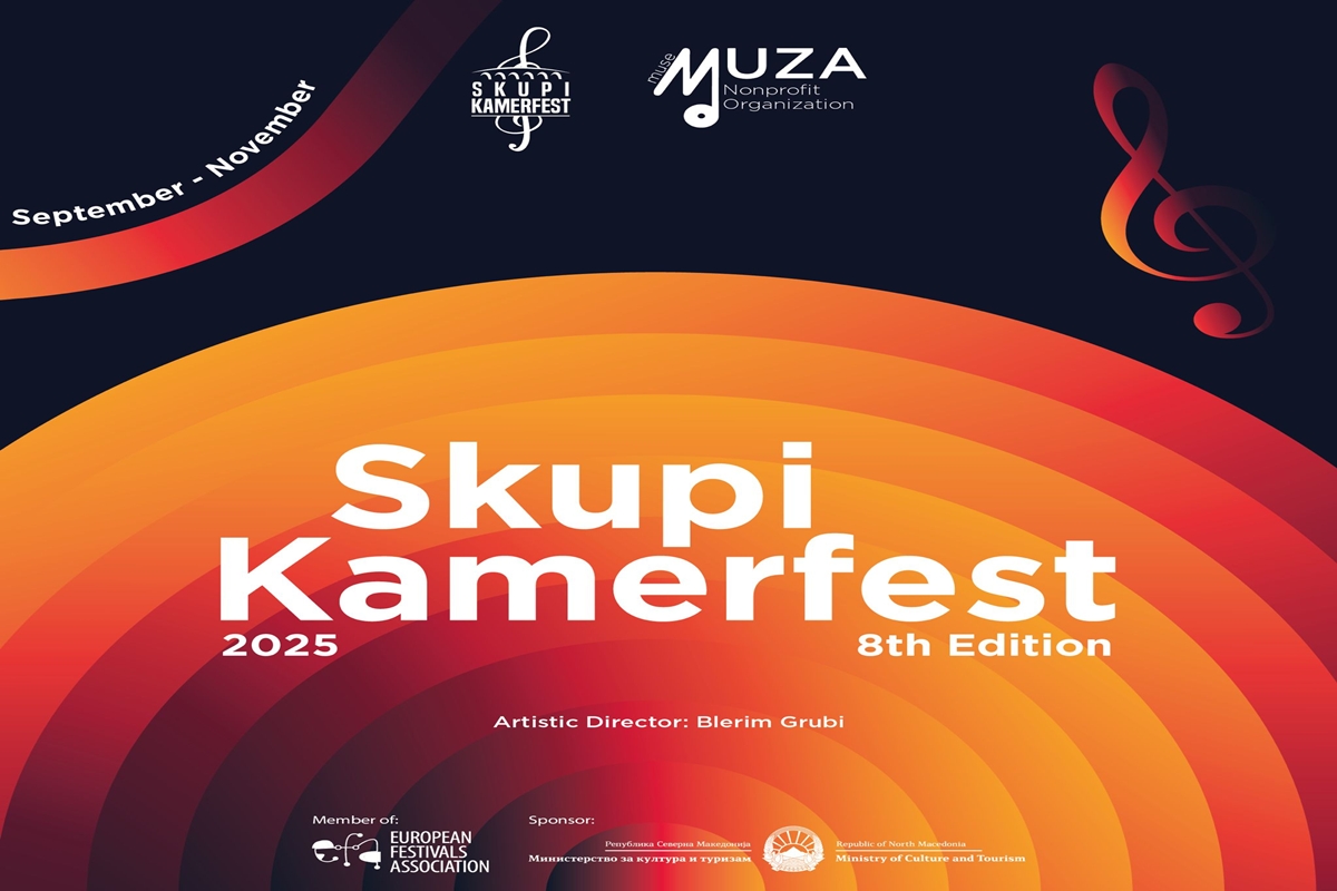 Skupi KamerFest rikthehet me edicionin e 8-të! Shkupin e pushton muzika kamertale nga artistë ndërkombëtarë 1 SHKUPI KAMERFEST 2025