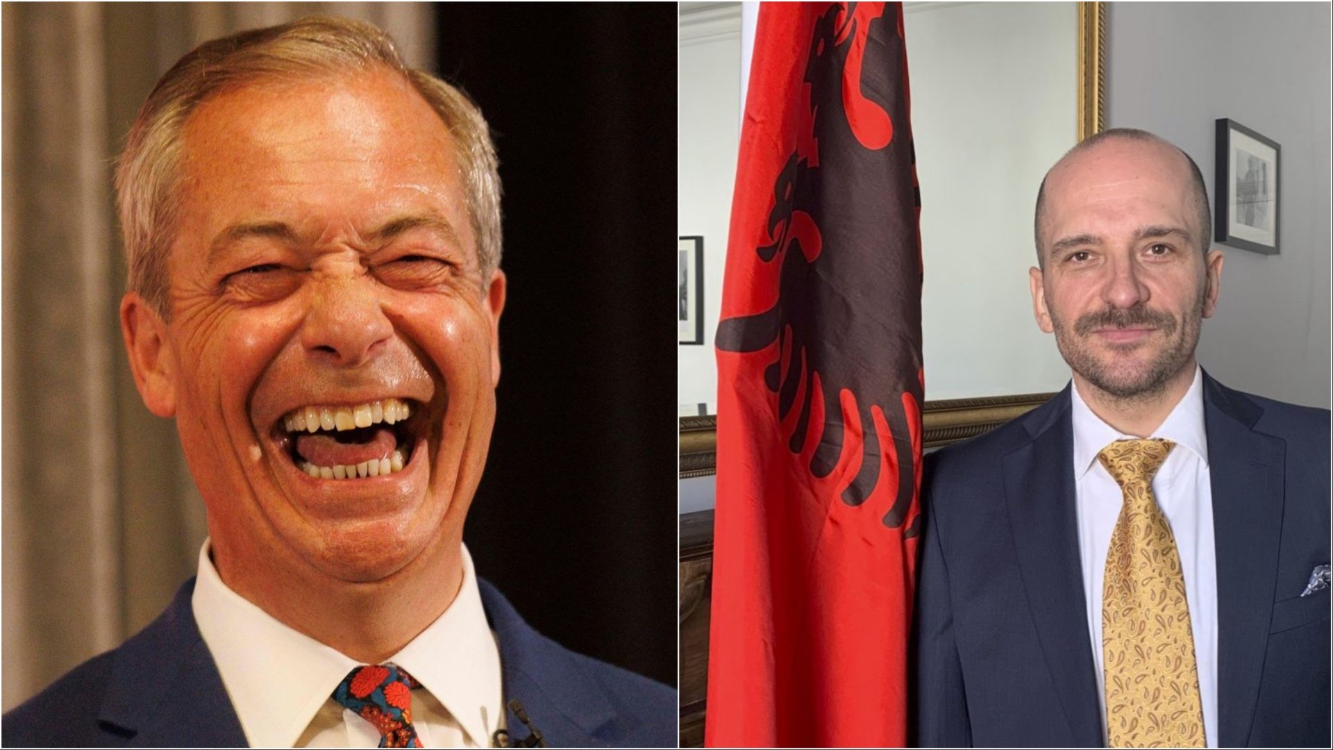 ambasadori uran ferizi takon nigel farage ndalo perseritjen e informacioneve te rreme per shqiptaret ne angli 68bc3a24ecab4