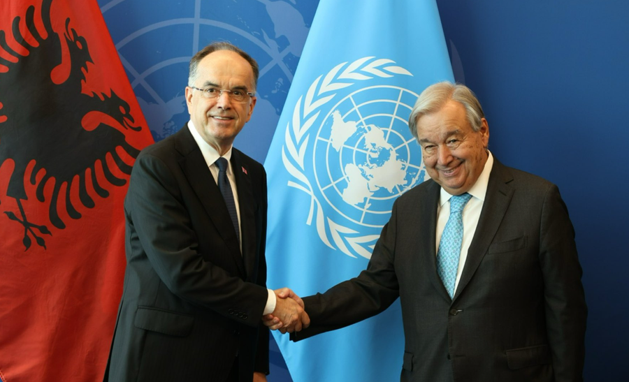 Begaj takim me Sekretarin e Përgjithshëm të OKB-së, zbardhen temat e diskutimit 2 begaj takim me sekretarin e pergjithshem te okb se zbardhen temat e diskutimit 68d6d593d770e