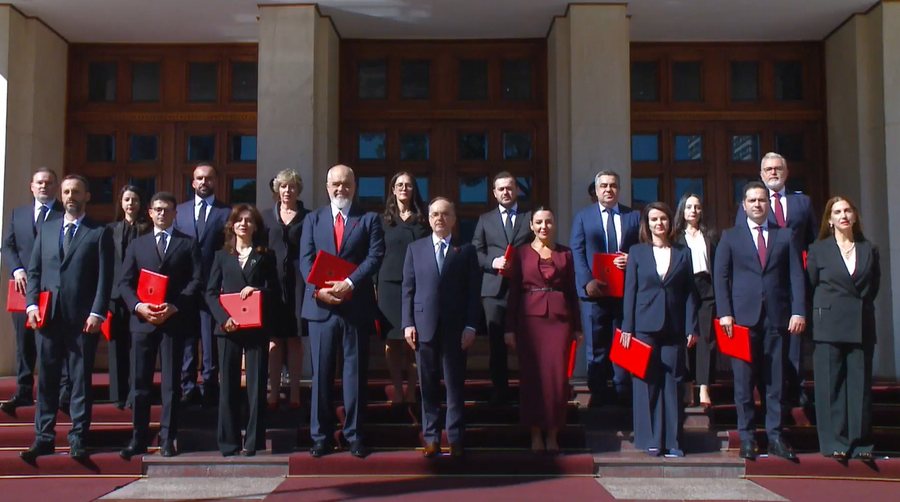 Betohet në Presidencë kabineti qeveritar “Rama 4” 3 betohet ne presidence kabineti qeveritar rama 4 68cd2aa134e94