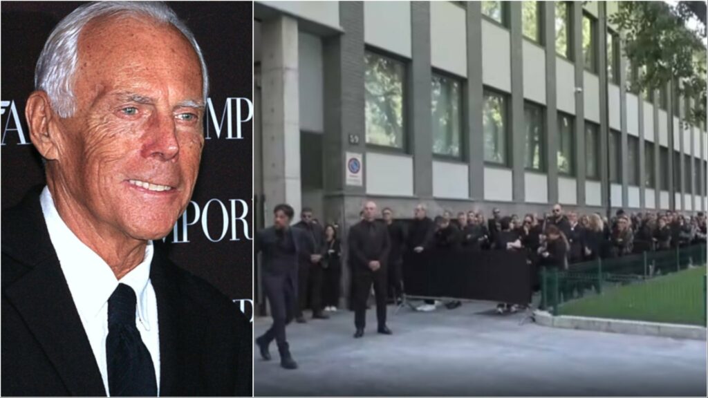 Funerali i Giorgio Armanit, qindra qytetarë presin radhën për t’i dhënë lamtumirën e fundit ikonës së modës 2 funerali i giorgio armanit qindra qytetare presin radhen per ti dhene lamtumiren e fundit ikones se modes 68bbe7e8043bd