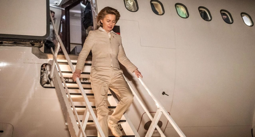 incidenti me avionin qe po transportonte von der leyen drejt bullgarise reagon kryeministri nuk ka nevoje per hetim 68b710b5c091b