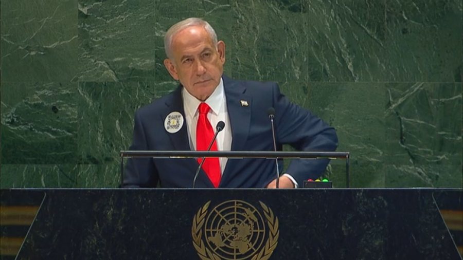 Krerët e shteteve largohen në shenjë revolte, Netanyahu i flet sallës bosh në OKB 2 kreret e shteteve largohen ne shenje revolte netanyahu i flet salles bosh ne okb 68d6d6c39592a