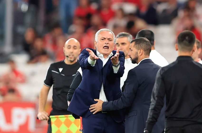 mourinho i pandreqshem telashe qe ne ndeshjen e dyte te benfica 68d481138f70f