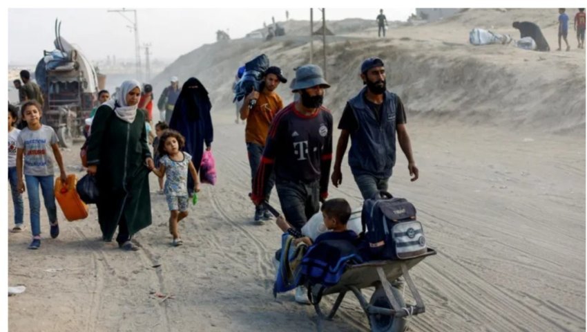 ofensiva tokesore e izraelit futet ne diten e dyte mijera civile braktisin qytetin e gazes 68caf3552911f