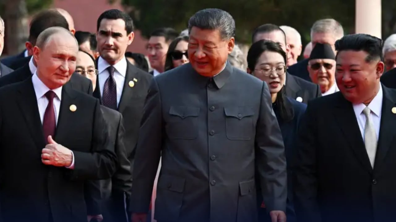 Përbetimi kundër SHBA, detyra vëllazërore dhe bashkimi/ Analiza e DW: Xi, Putin dhe Kim, një treshe kundër Perëndimit 1 perbetimi kunder shba detyra vellazerore dhe bashkimi analiza e dw xi putin dhe kim nje treshe kunder perendimit 68b928c6e1205