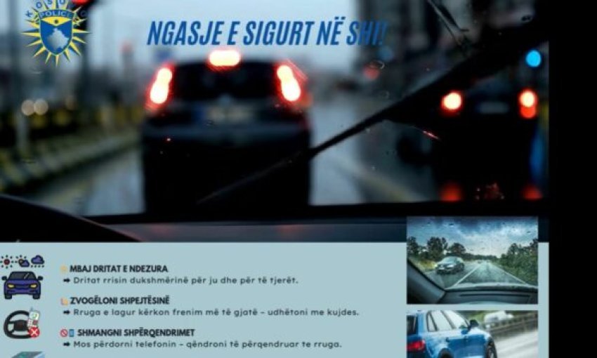 policia me apel per shoferet qe vozitin automjetet ne shi kujdes per sigurine tuaj dhe te tjereve 68c2848f18f45
