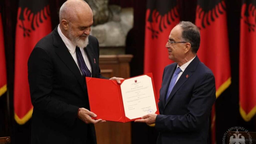 presidenti begaj dekreton kabinetin e ri qeverises pritet ceremonia e betimit te ministrave te rama 4 68c833c4b1528