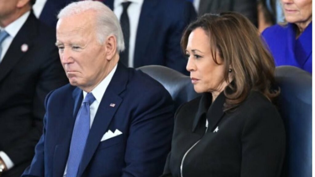 rrefimi trondites i kamala harris biden me zhgenjeu gruaja e tij e terboi burrin tim ne takim 68cdd04520fb4