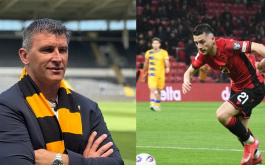 trajneri i skuadres angleze habit per shqiptarin e kosoves do ta merrja me vete 68db189618508