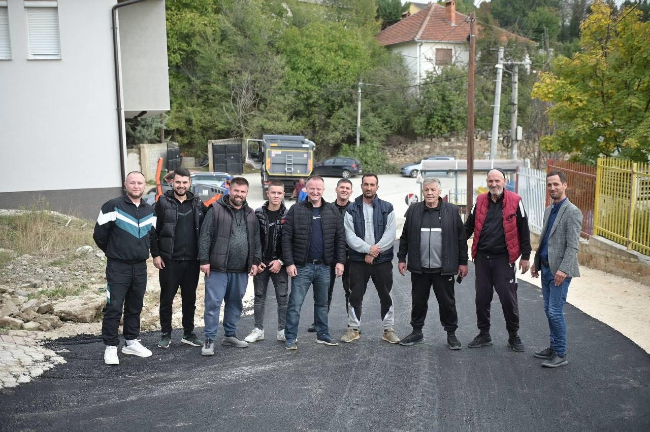 Kostovski: U asfaltua rruga kryesore e Lubotenit për herë të parë që nga viti 1998 1 IMG 1103