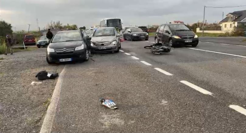aksident i trefishte ne autostraden lezhe lac humb jeten motoristi 68e372cfd6e8d