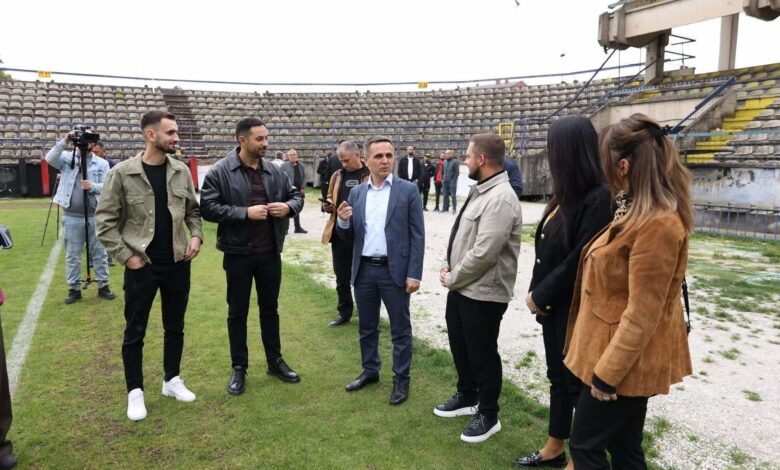 kasami me lajm te mire stadiumi i qytetit po behet realitet investojme 16 milione euro ne sport ne mandatin e dyte 68ecf773dabdd